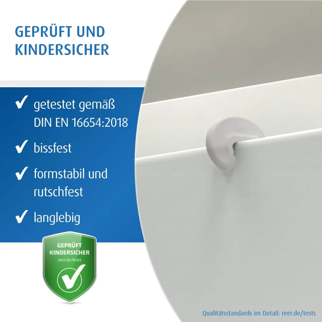 Reer Vingerklembeveiliging Deuren - Transparant