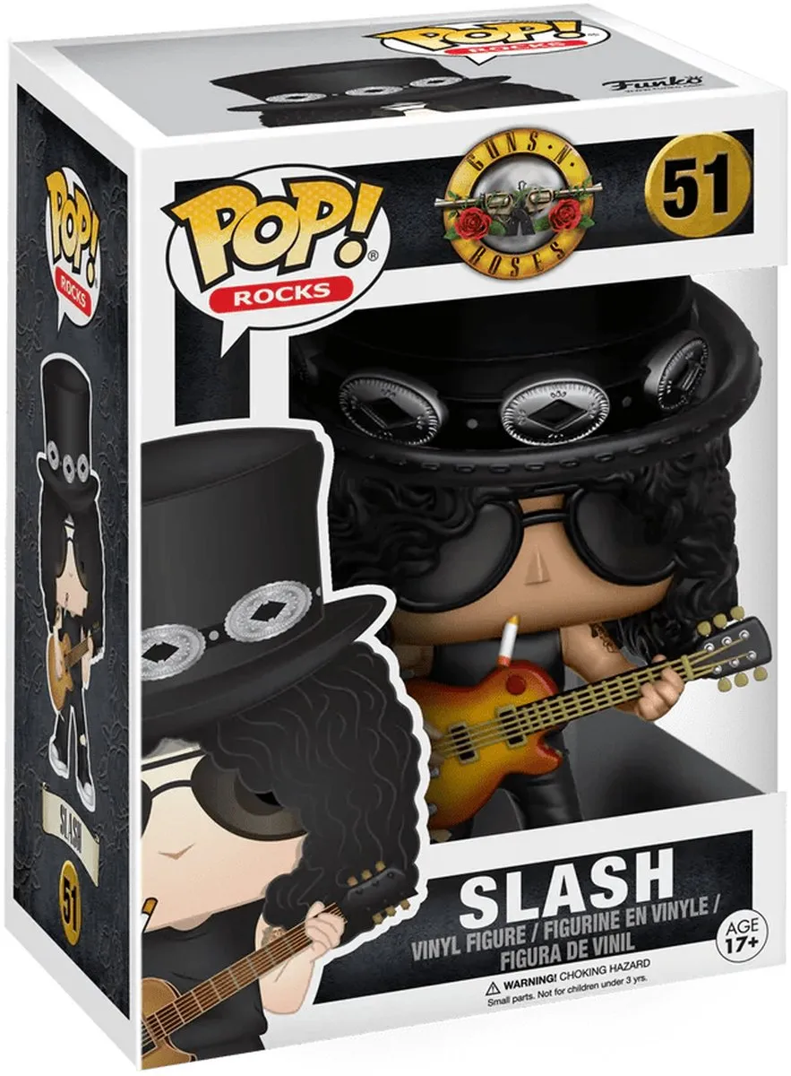 Funko POP! Rocks Guns N' Roses Slash - Verzamelfiguur 027640 - afbeelding 2 van 6