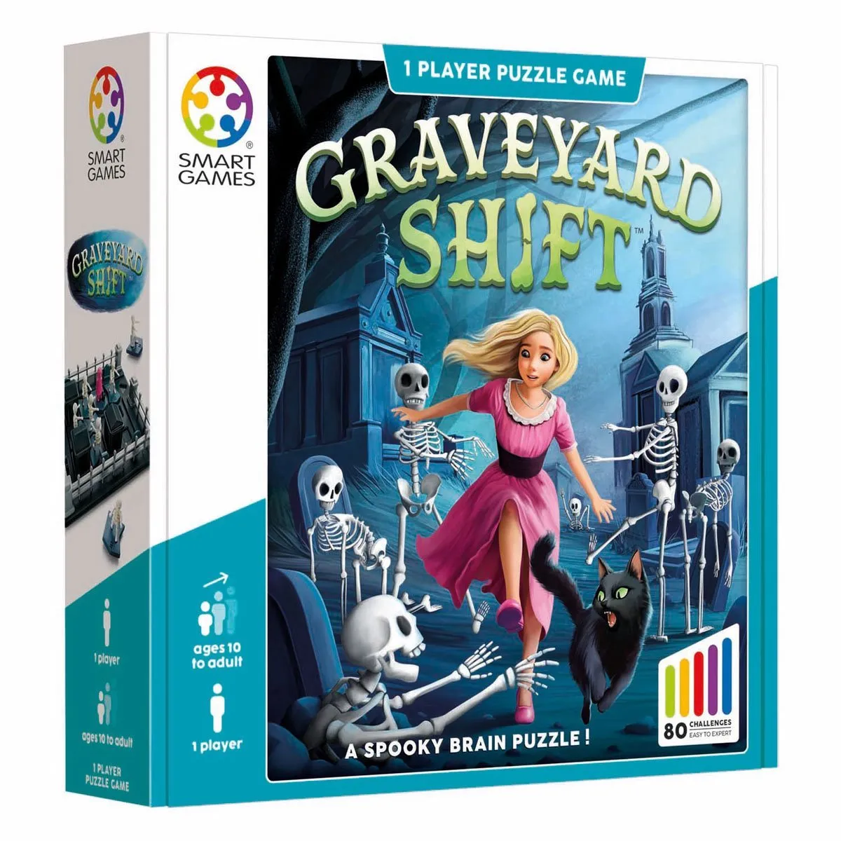 SmartGames Graveyard Shift SG 108 - 80 Puzzels