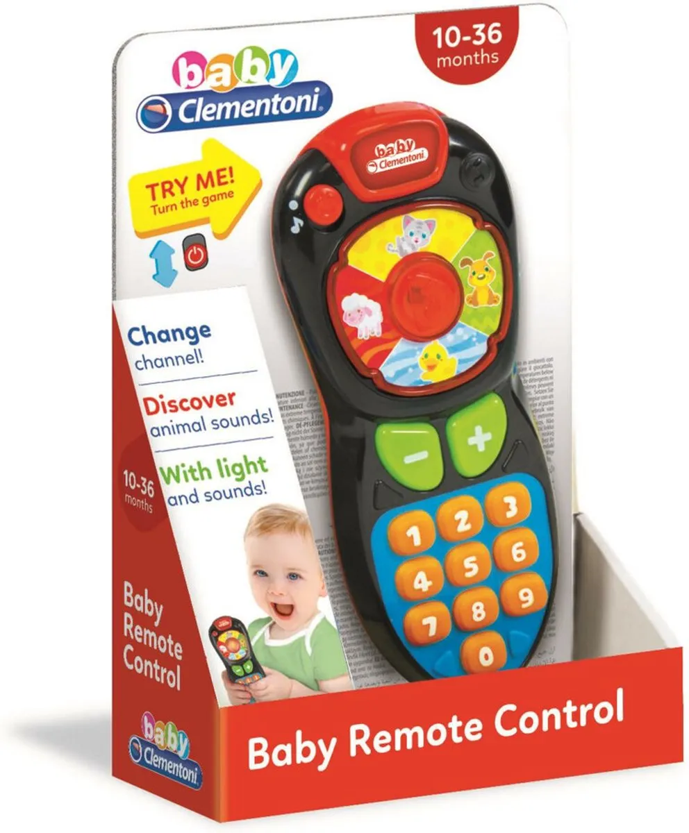 Clementoni Baby Afstandsbediening Activiteitencentrum - Multi Kleur