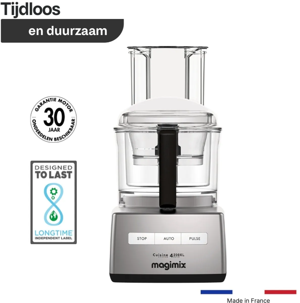 Magimix CS 4200 XL Foodprocessor 950W - Zilver