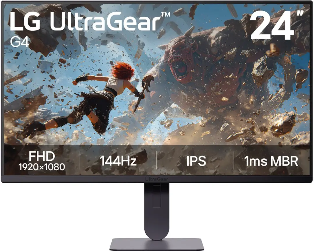 LG UltraGear 24G411B-B Gaming Monitor 24" - 144Hz - Full HD