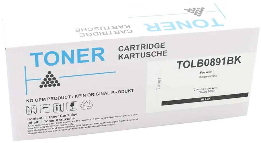 Oki TOLB0891BK Toner