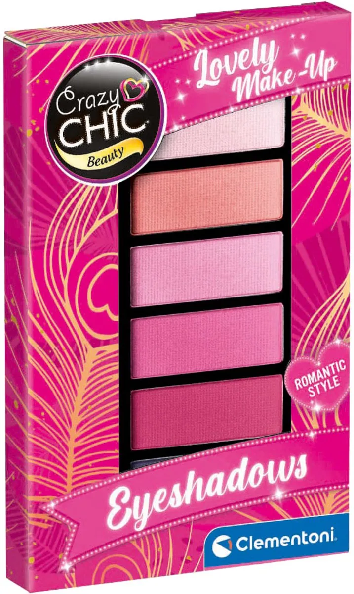Clementoni Crazy Chic Oogschaduw - 18 Stuks