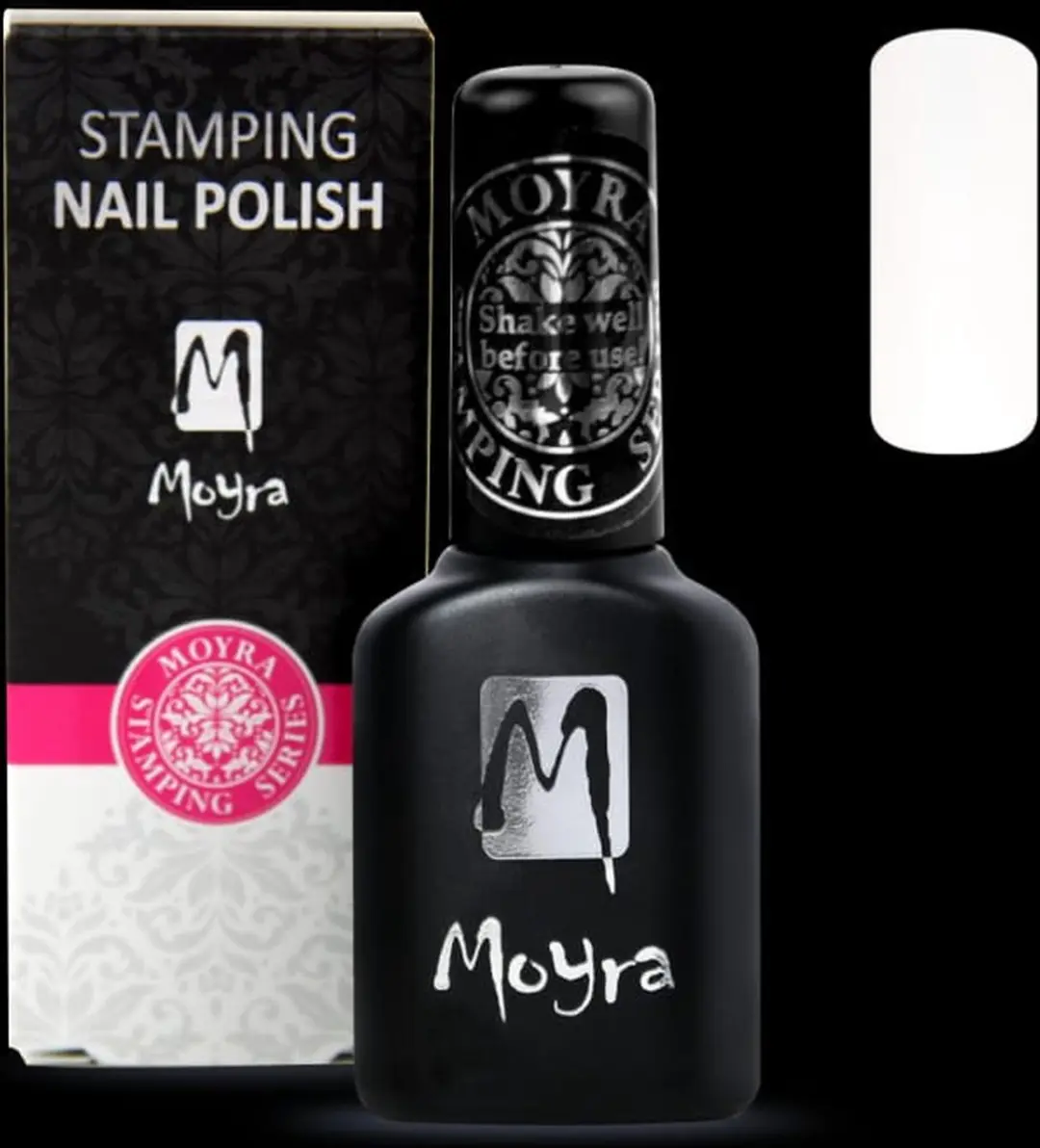 Moyra Smart Stamping Nagellak SPS 02 Wit