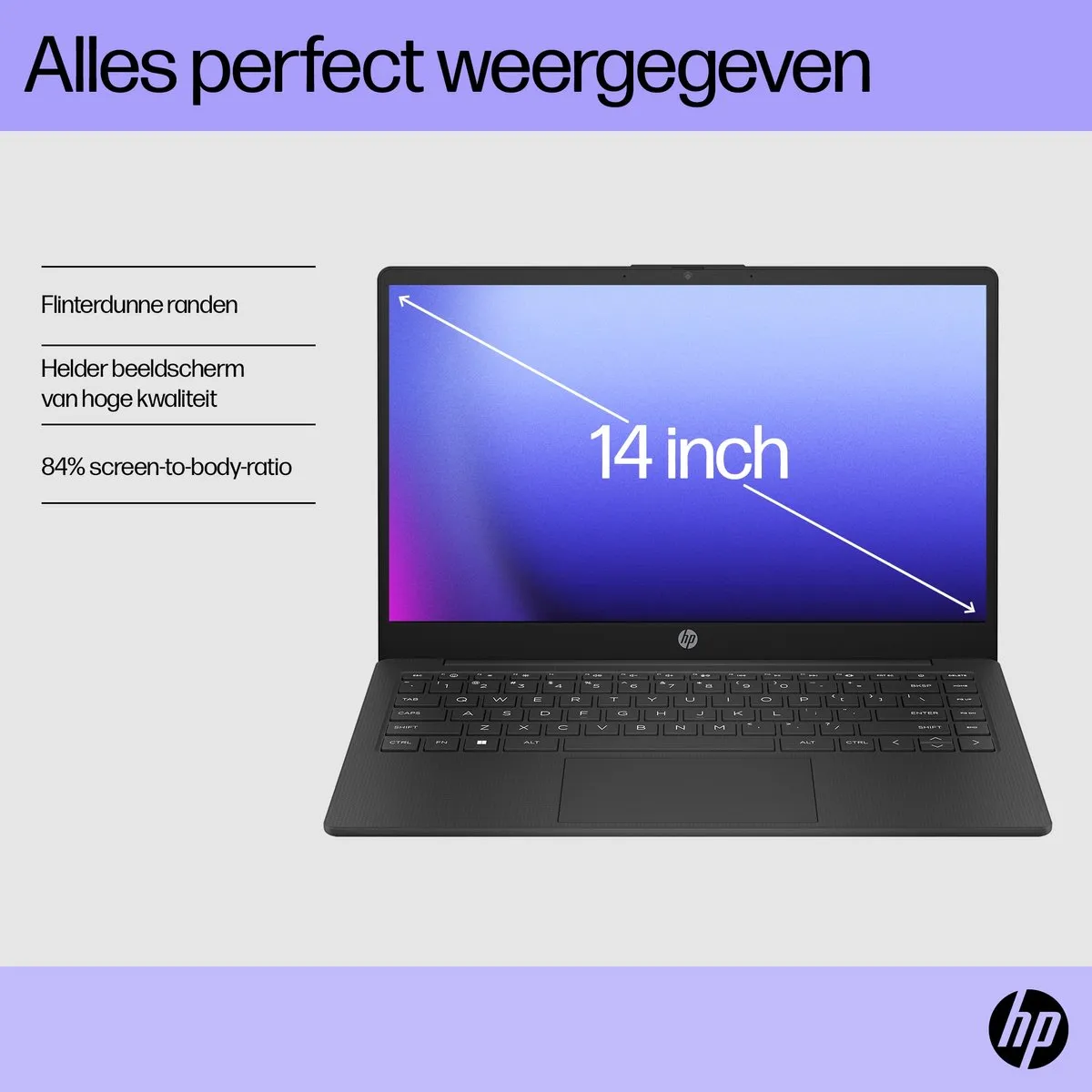 HP 14-ep0956nd Laptop 14" Full HD - 16GB RAM 512GB SSD - Zilver