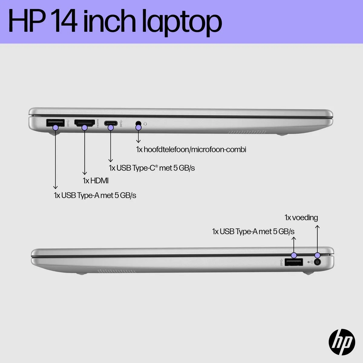 HP 14-ep0956nd Laptop 14" Full HD