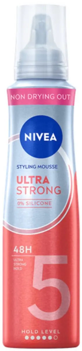 NIVEA Styling Mousse Hold 5 Ultra Strong 450ml