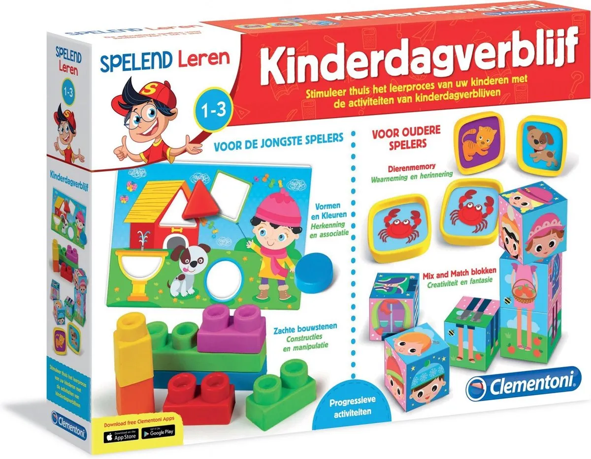 Clementoni Clemmy Spelend Leren Kinderdagverblijf 66660 - Multi Color