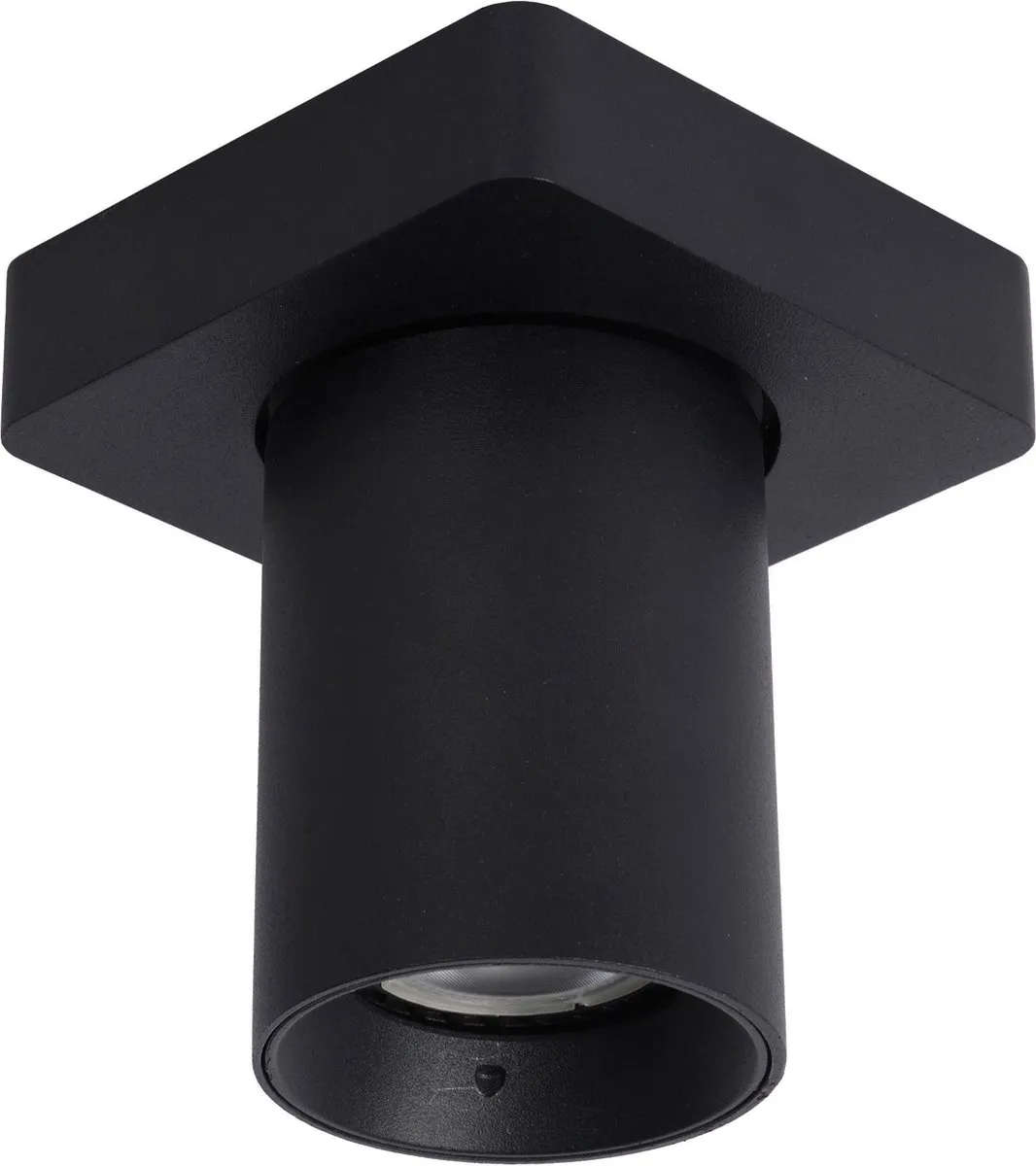 Lucide Nigel Plafondspot LED Dim-to-Warm GU10 5W - Zwart
