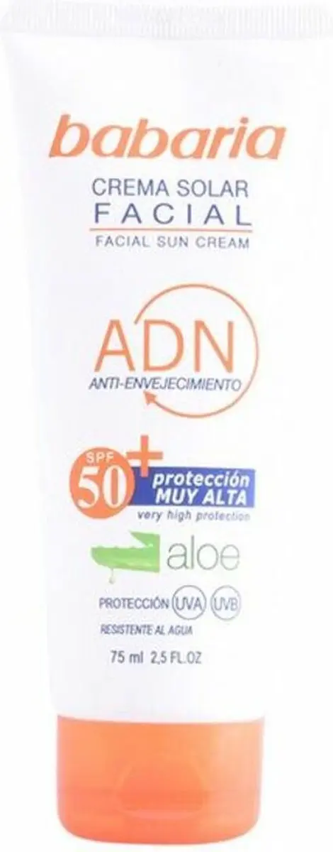 Babaria Zonnebrandcrème SPF 50 - 75ml