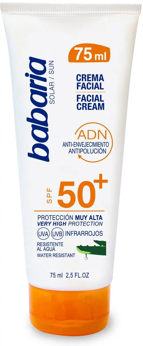 Babaria Zonnebrandcrème SPF 50 - 75ml