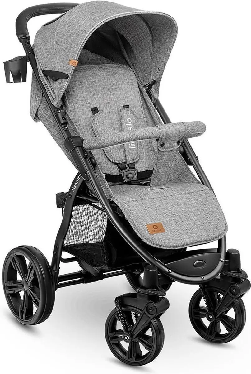 Lionelo Annet Luxe Kinderwagen Concret Grijs