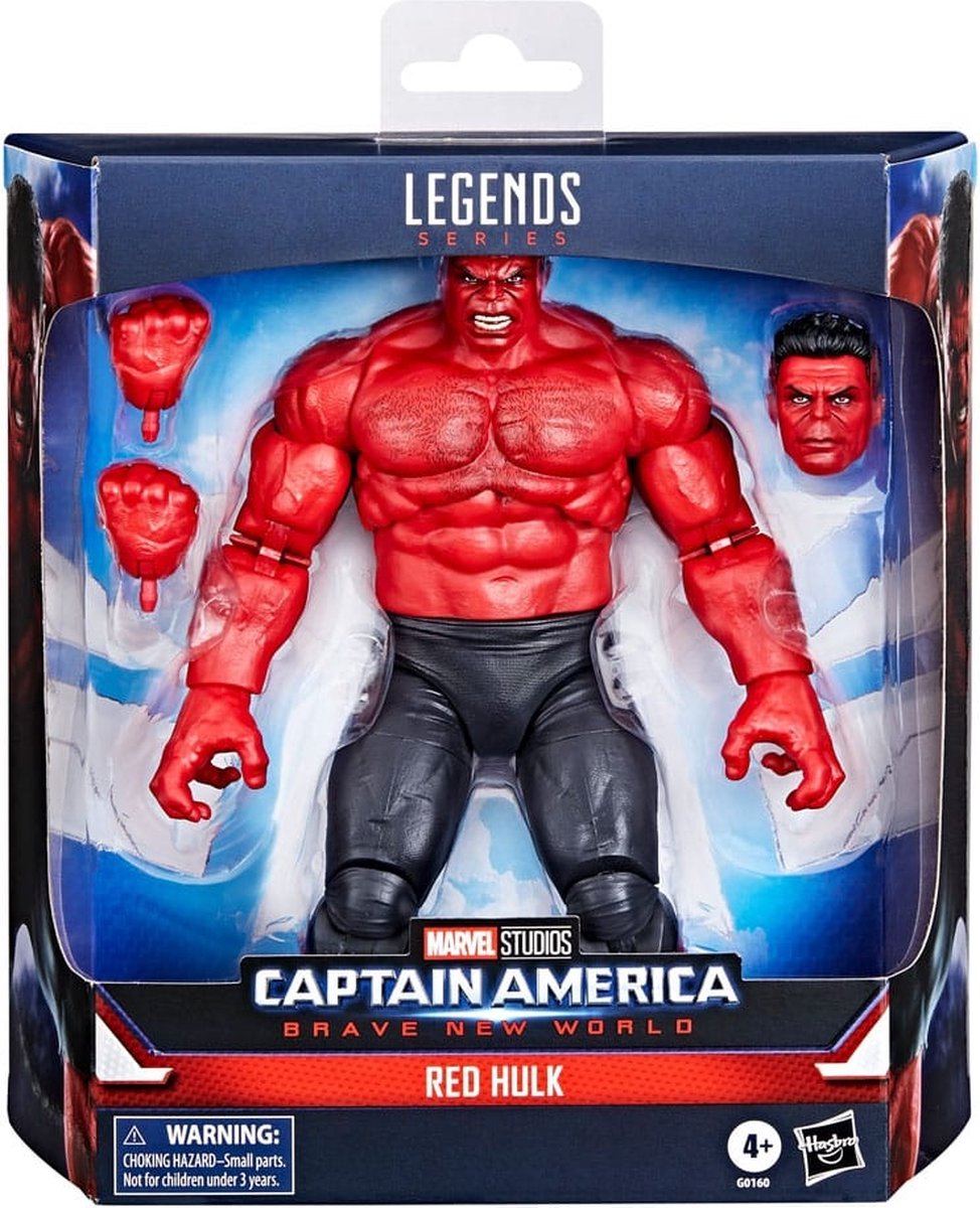 Hasbro Captain America: Brave New World Marvel Legends Action Figure Red Hulk 22 cm Action Figuur