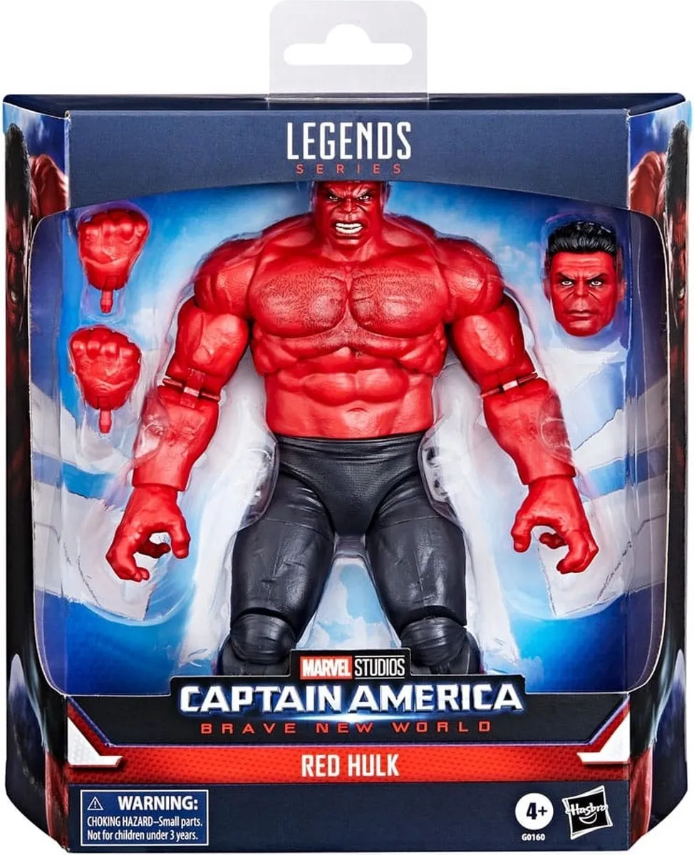 Hasbro Marvel Legends Captain America Brave New World Red Hulk - G01605L6