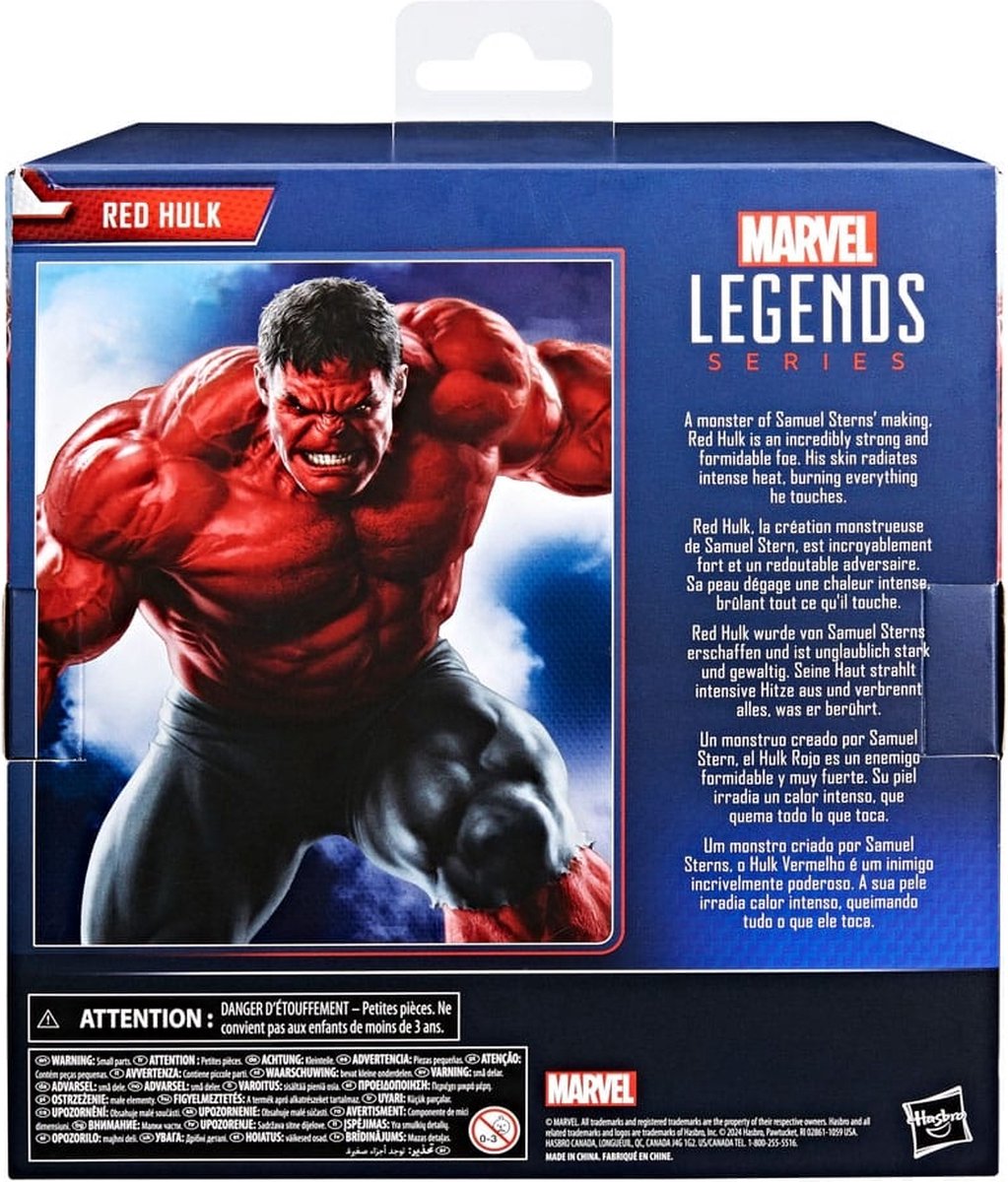 Hasbro Captain America: Brave New World Marvel Legends Action Figure Red Hulk 22 cm Action Figuur