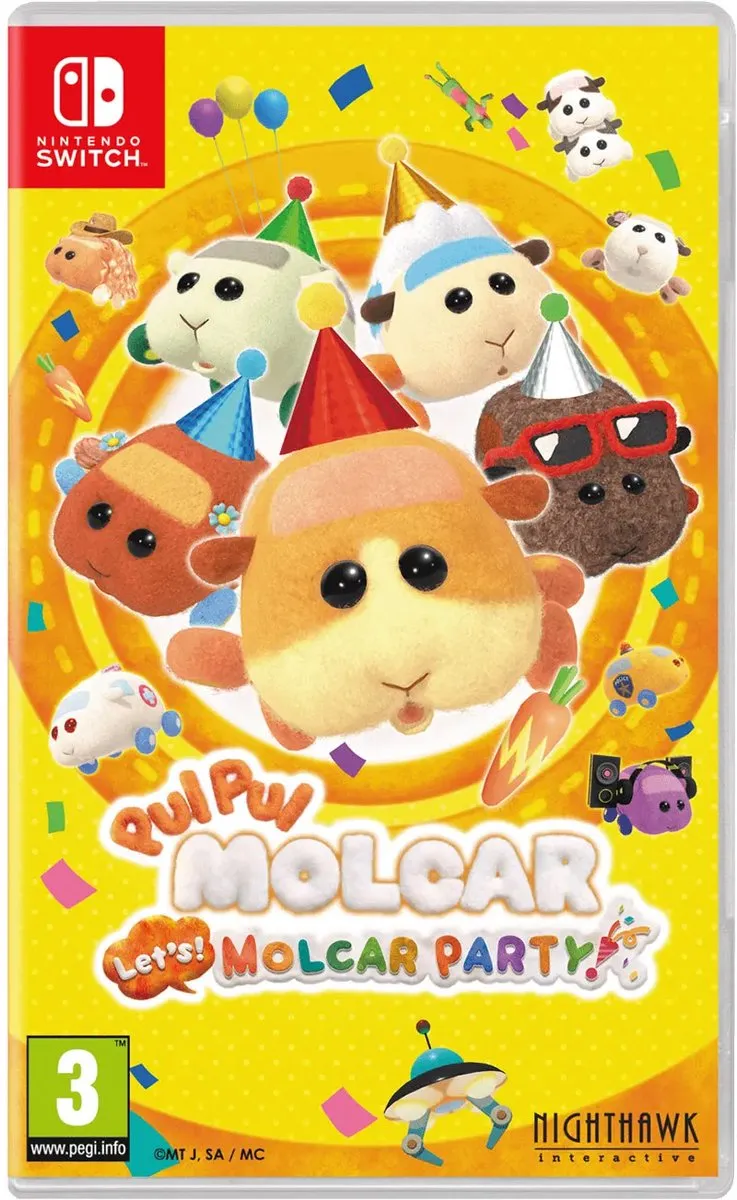 Bandai Namco PUI PUI Molcar Let's! Molcar Party!