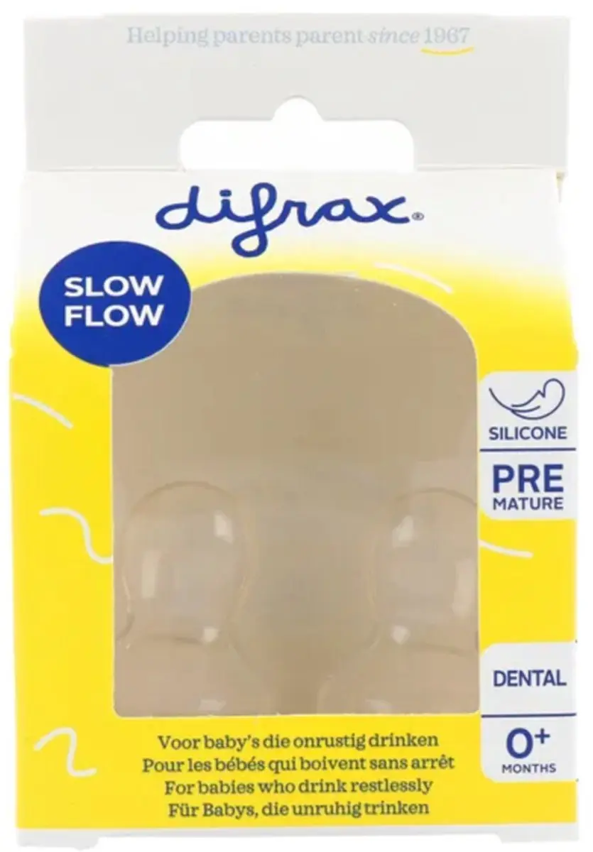 Difrax Flessenspeen Dental PreMature/Small - 20 Stuks