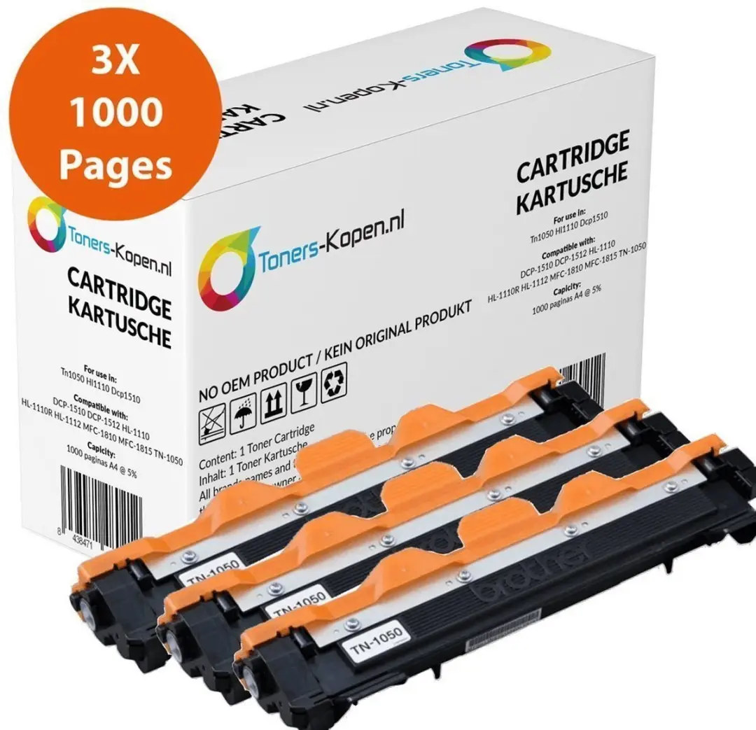 Brother TN-1050 Toner Zwart