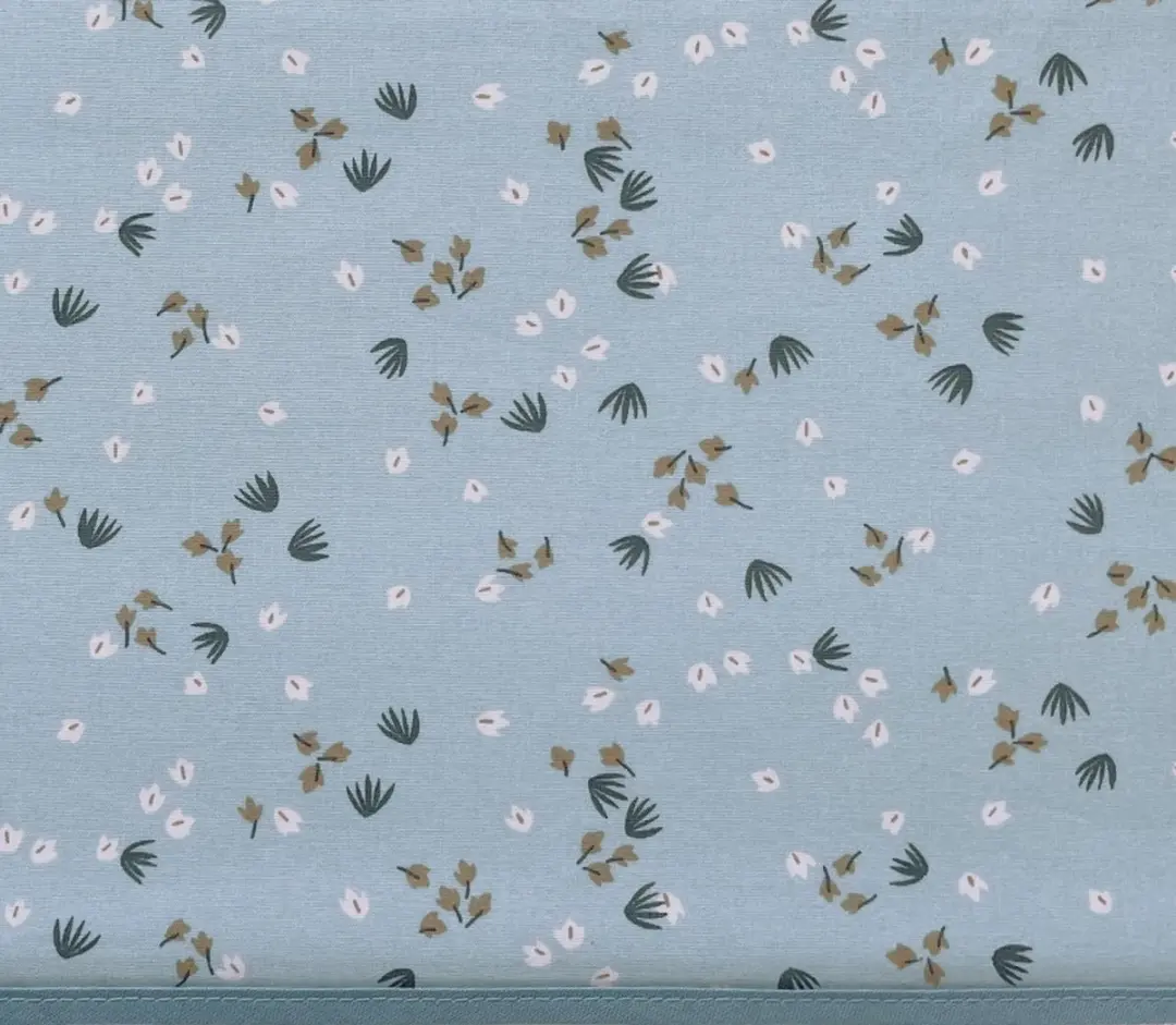 BINK Bedding Boaz Ledikantlaken 100x150cm - Blauw