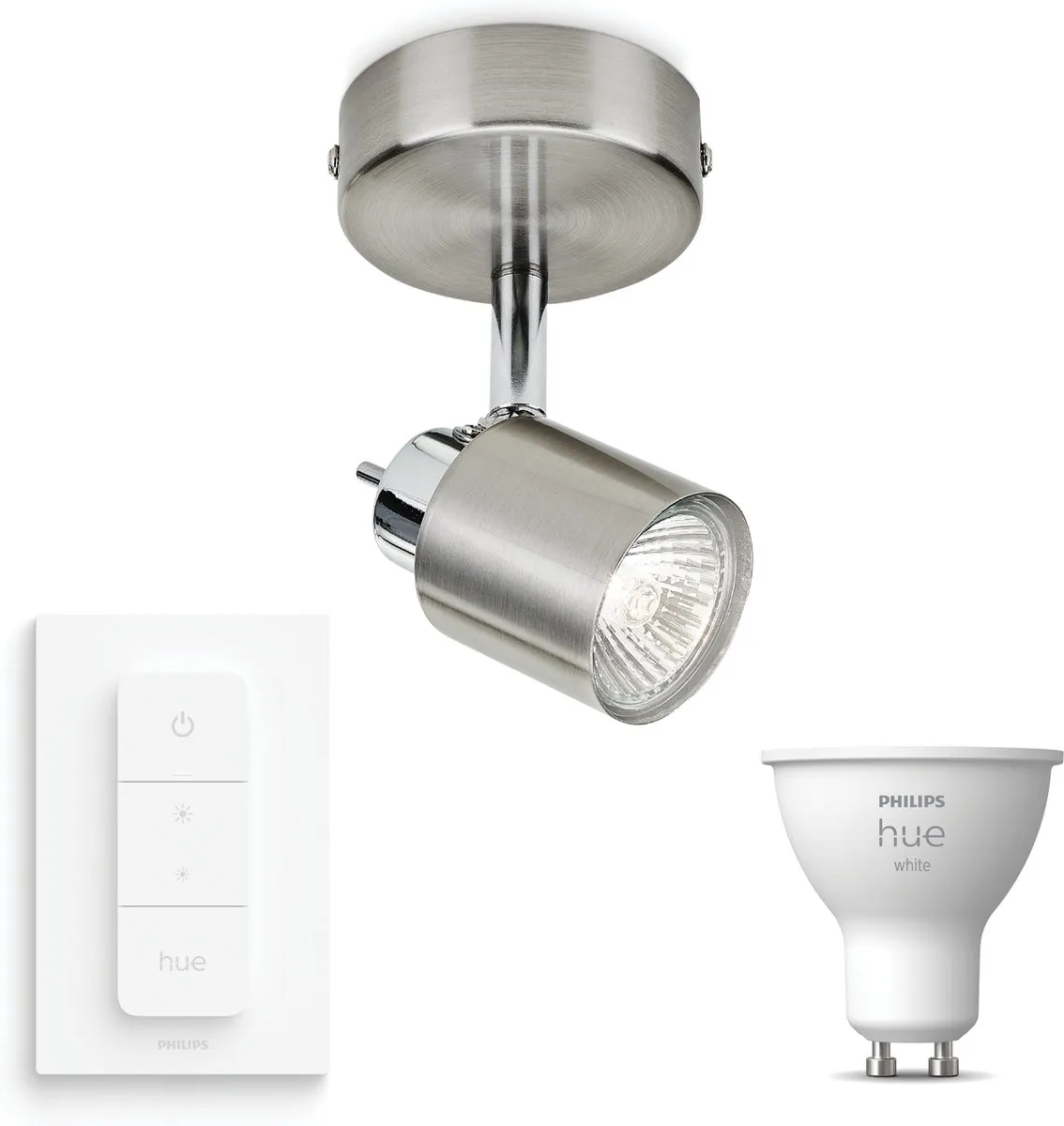 Philips Hue Meranti Opbouwspot Mat Chroom