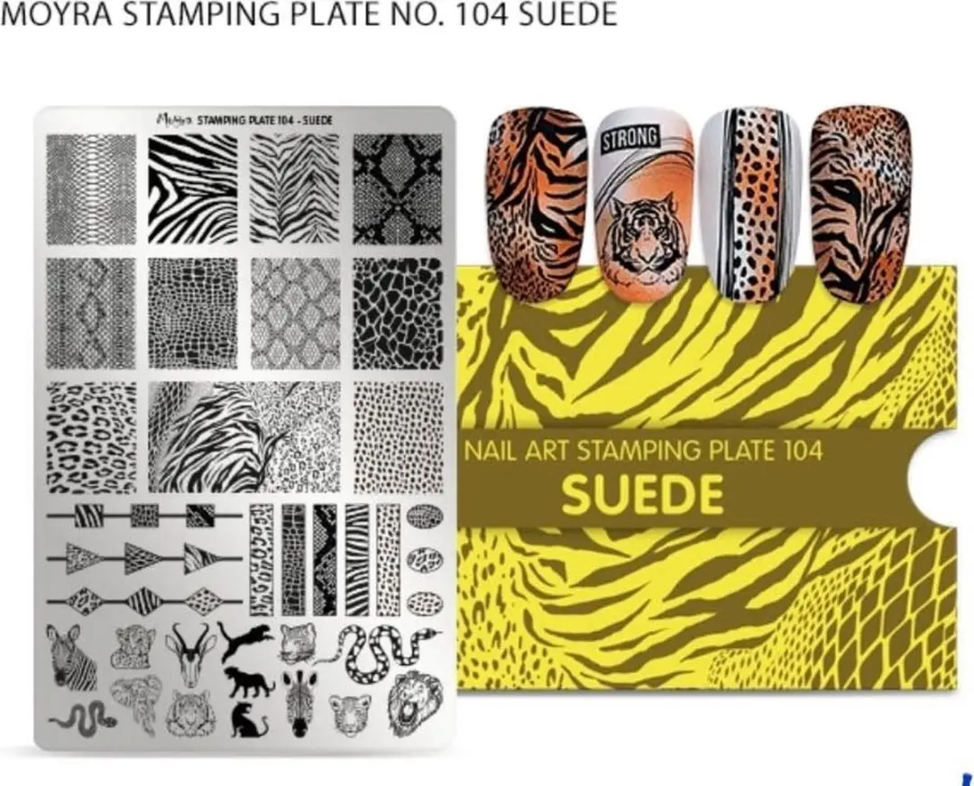 Moyra Stamping Plate 104 Suede