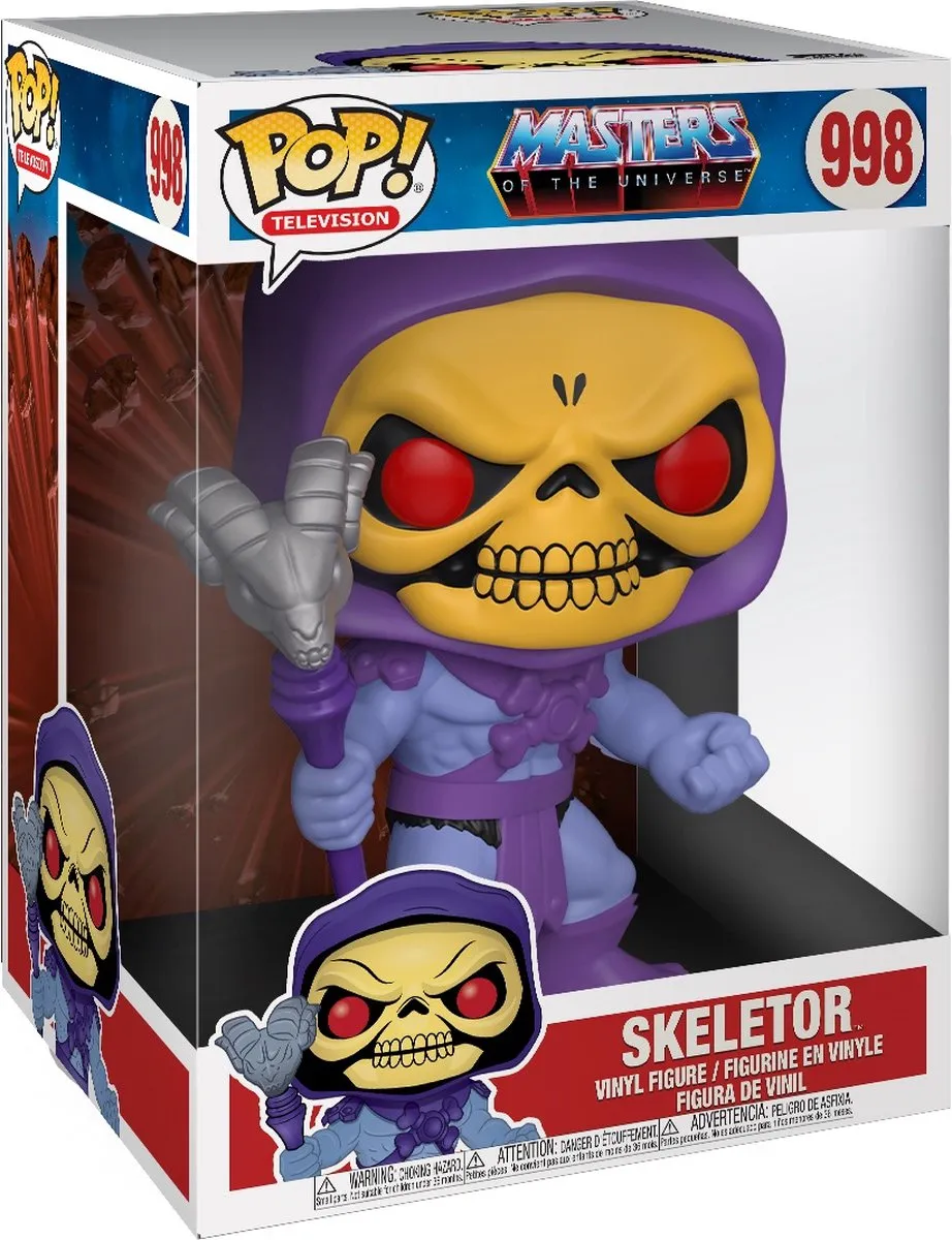 Funko Masters of the Universe Skeletor Super Sized Vinyl Figuur - 25 cm