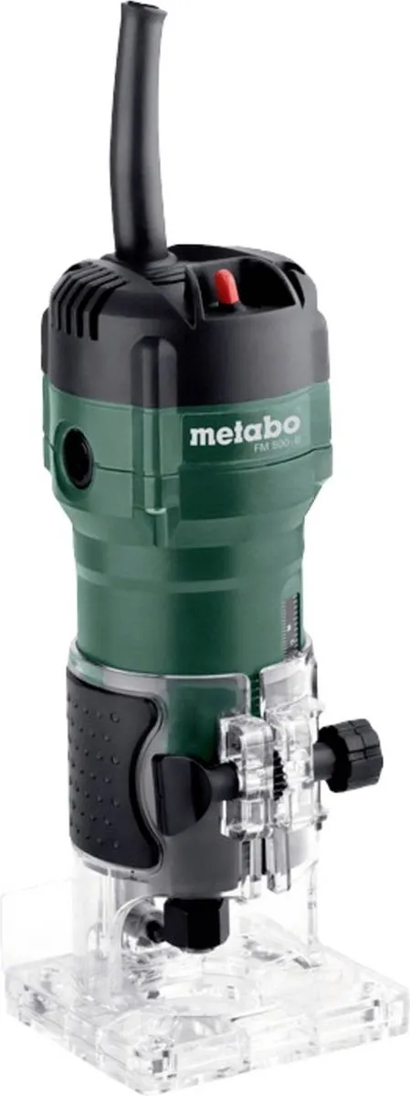 Metabo FM 500-6 Affleureuse 500W - Ø6mm - Groen/Zwart