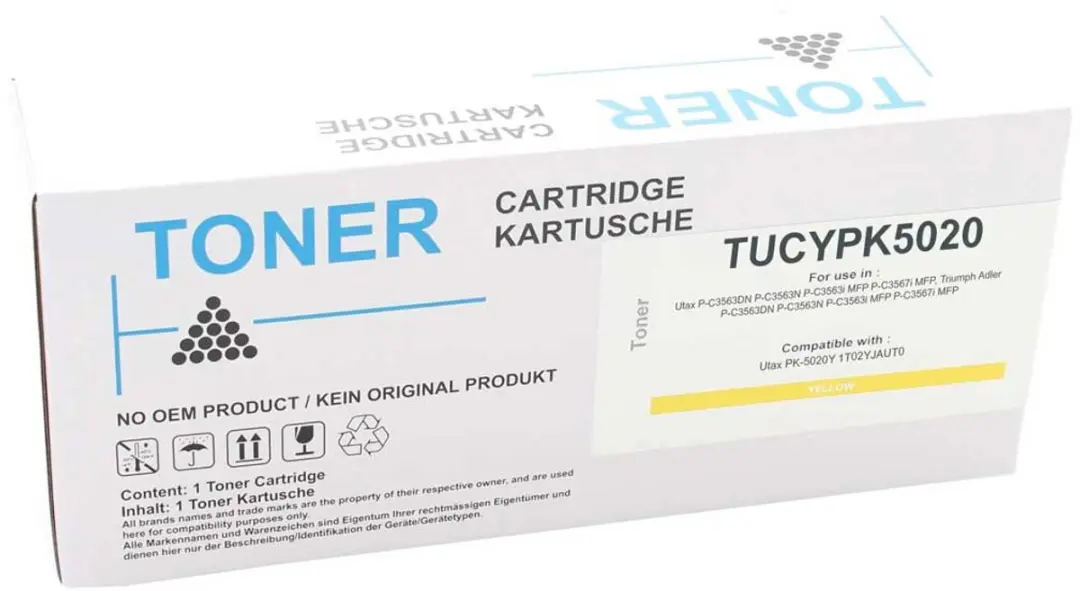 Utax C3563N Compatible Toner Geel
