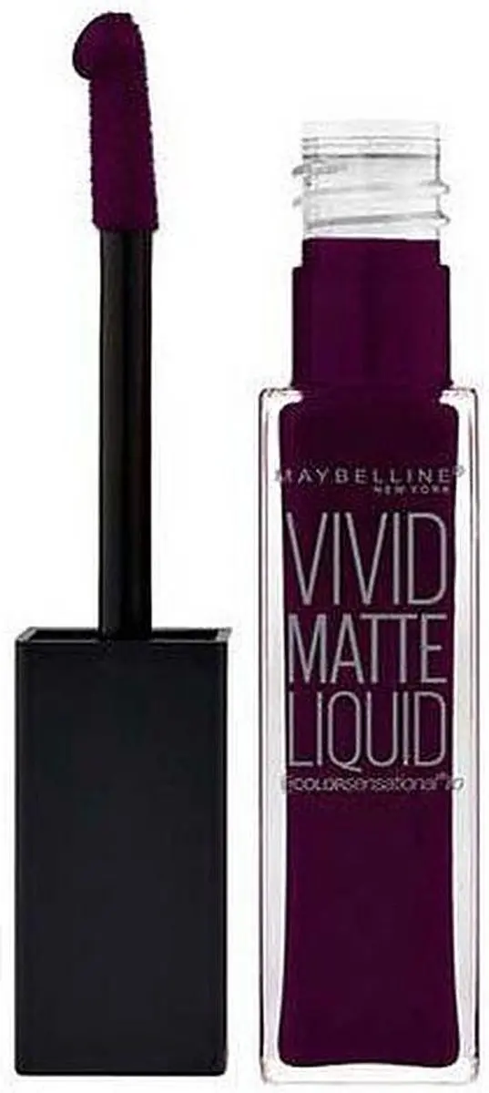 Maybelline Color Sensational Vivid Matte Lipgloss 47 Deepest Plum