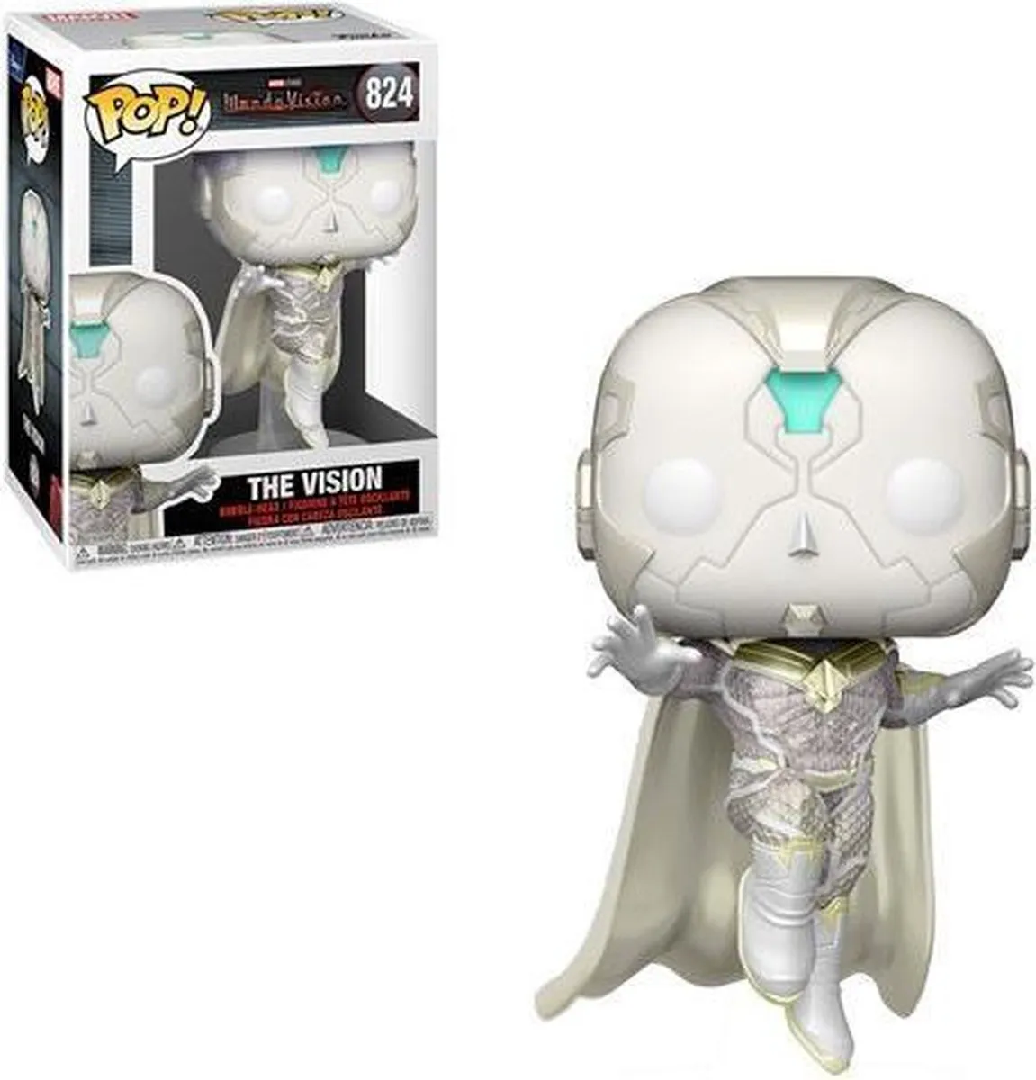 Funko Pop! WandaVision The Vision #824 - Multicolor - afbeelding 6 van 6