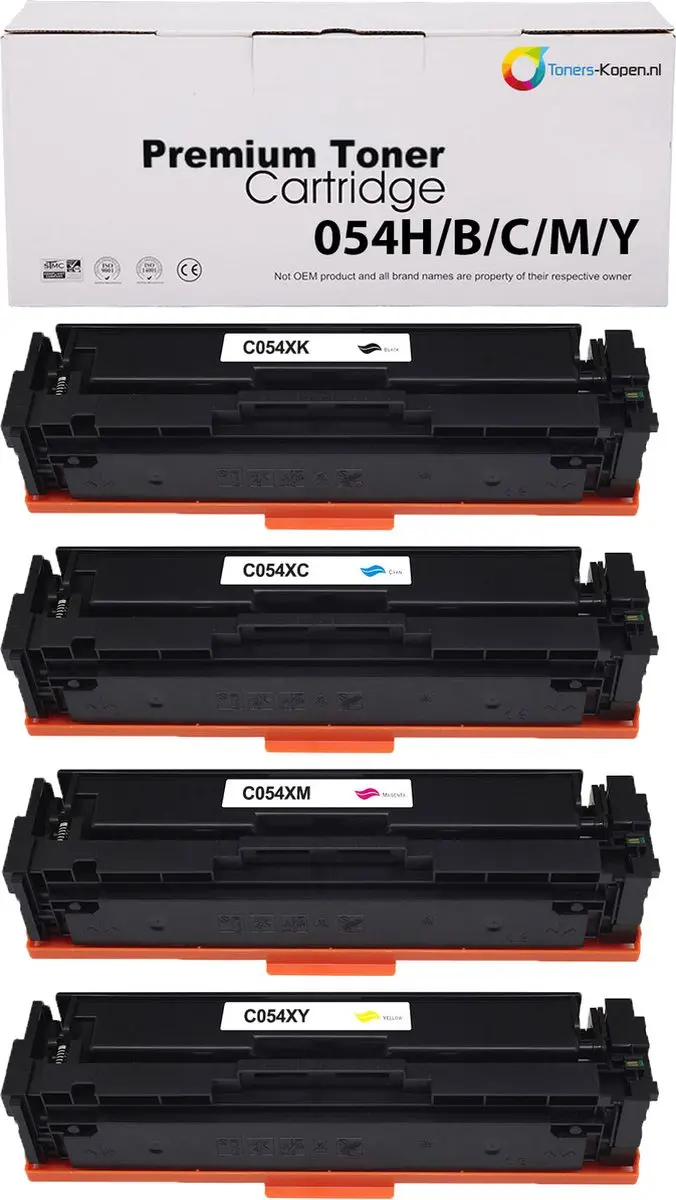 Canon 054H Toner Multipack 4-delig
