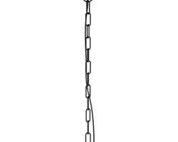 Eglo Lubenham Hanglamp Ø30cm - E27 - Zwart/Hout