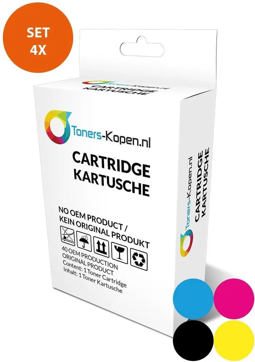 Epson 502XL Inktcartridge Multipack 4-delig - 240ml
