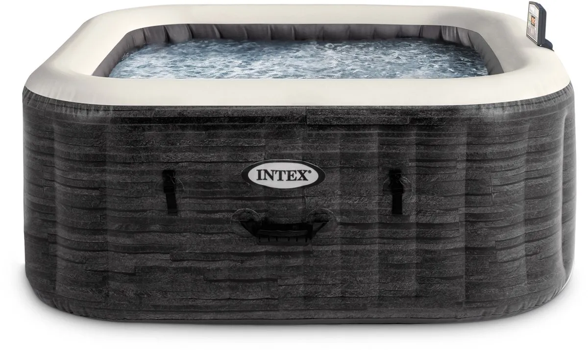 Intex PureSpa Greystone Deluxe Bubble Massage Set 4 persoons