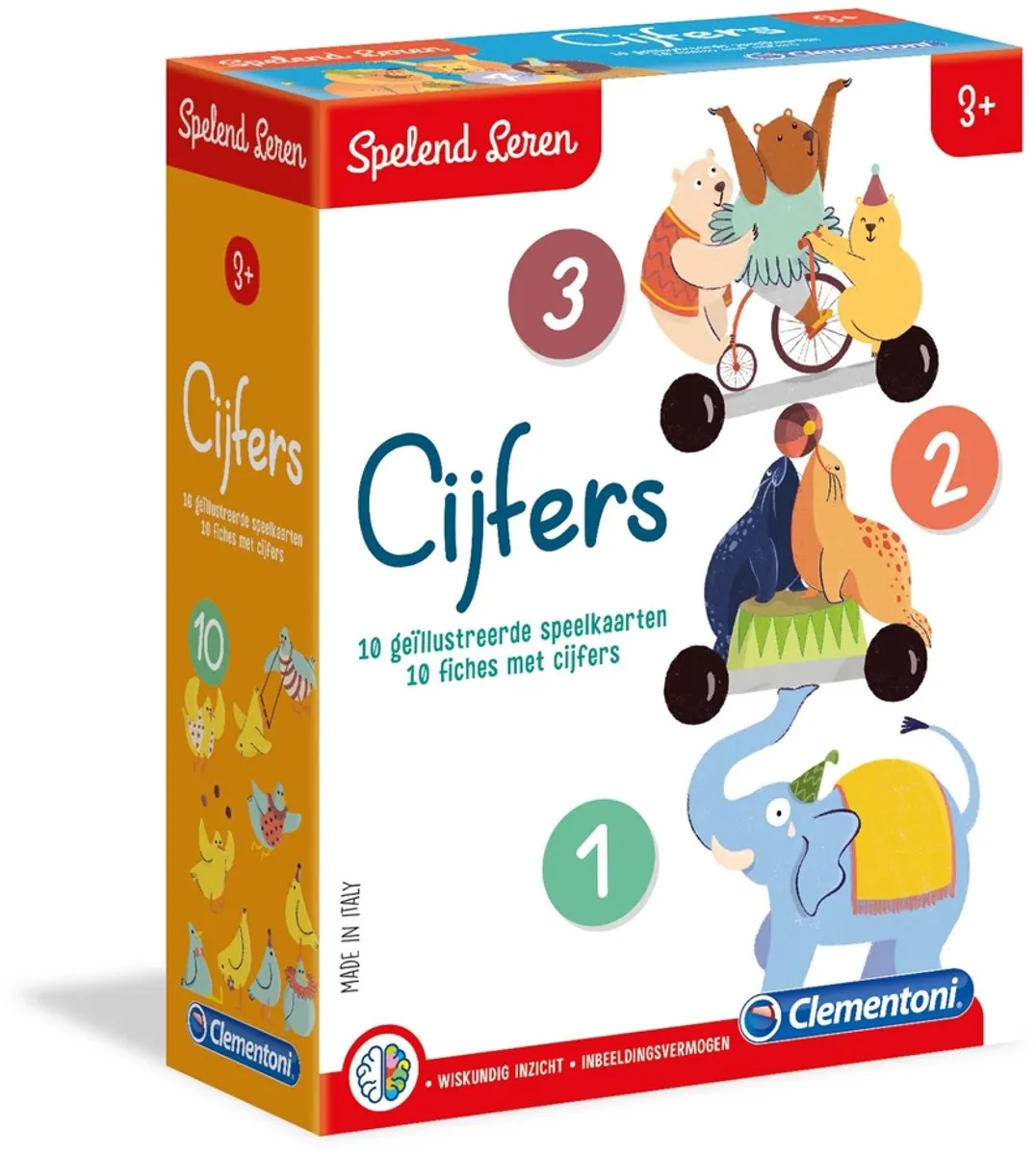 Clementoni Getallenspel 66915 - Educatief - 1-2 Spelers - afbeelding 6 van 6