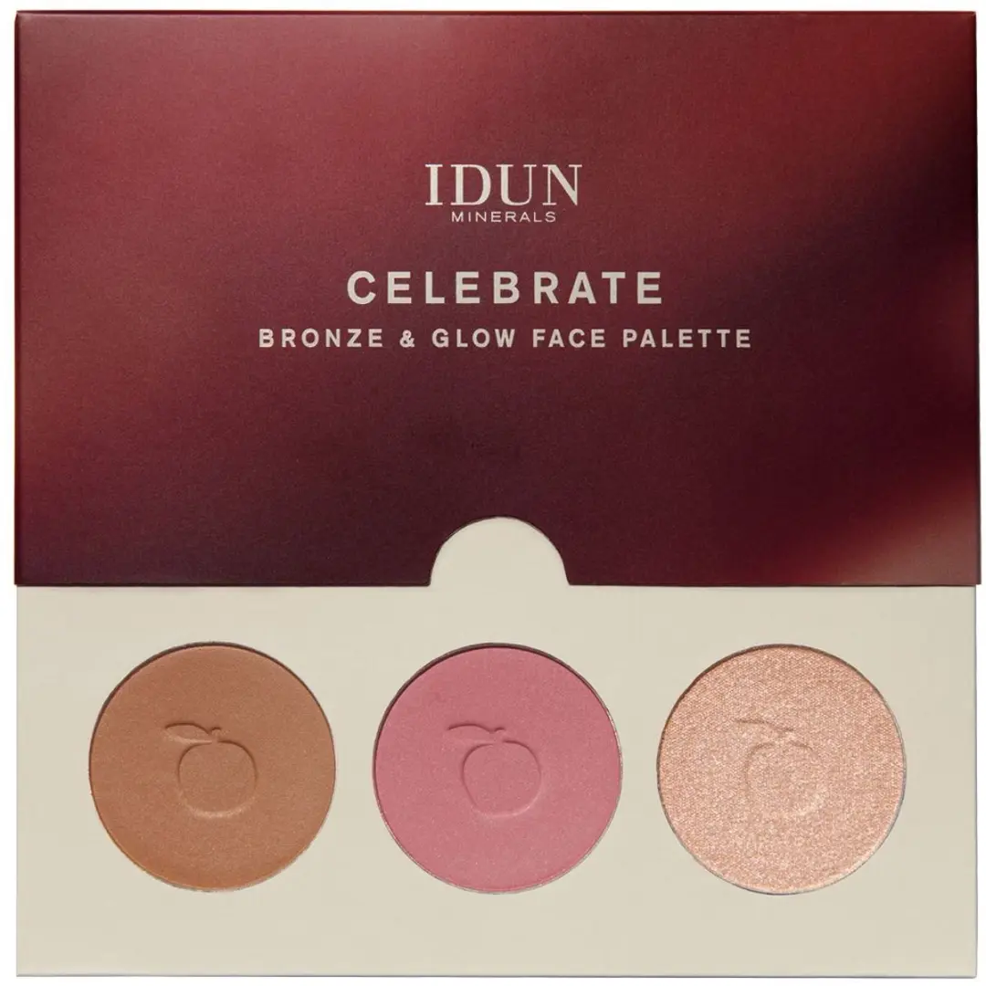 Idun Minerals Bronze & Glow Face Palette