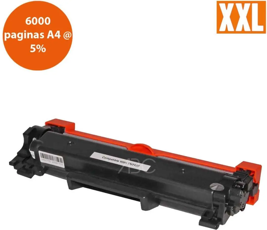 Brother TN-2420 Toner Zwart - 6000 Pagina's - o.a. DCP-L2550