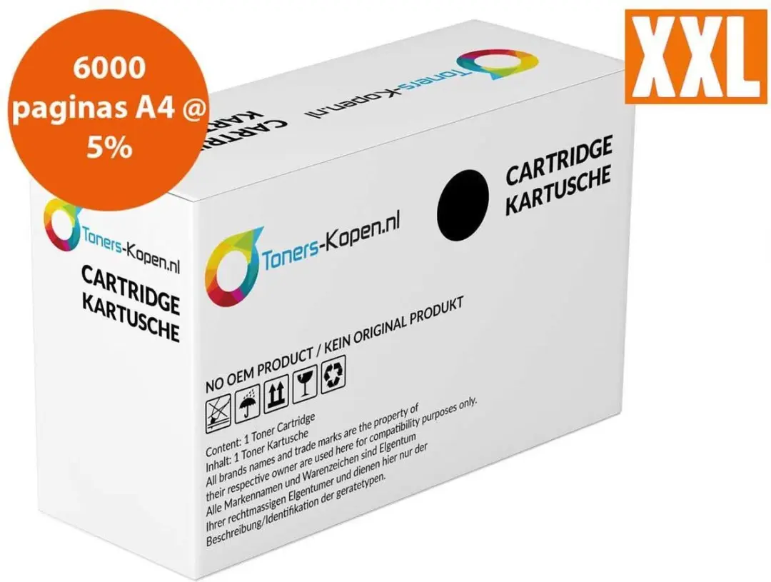 Brother TN-2420 Toner Zwart - 6000 Pagina's - o.a. DCP-L2550
