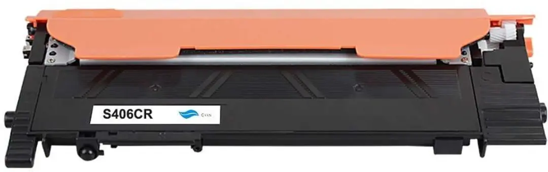 Samsung CLT-C406S Compatible Tonercartridge Cyaan - 1000 Pagina's