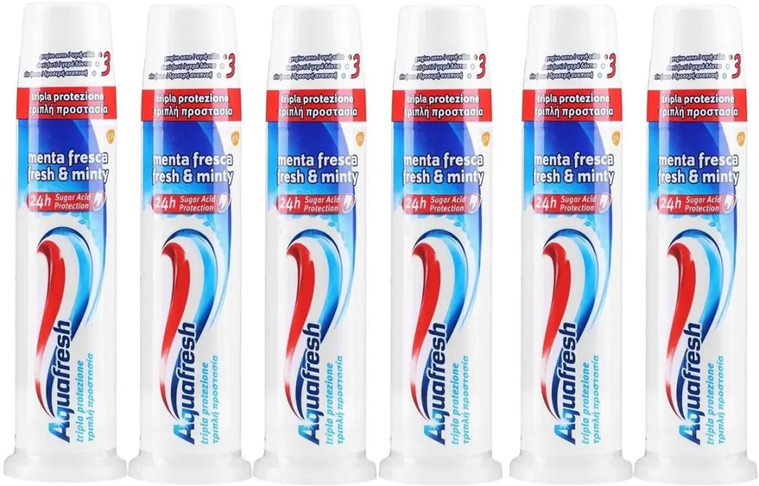 Aquafresh Triple Protection Tandpasta 6x100ml