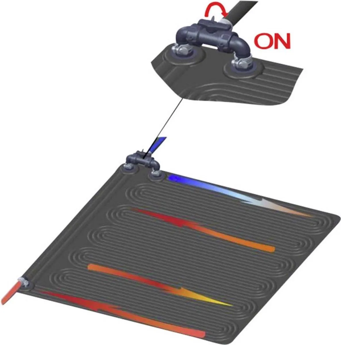 Intex Solar Mat Verwarming 120x120cm