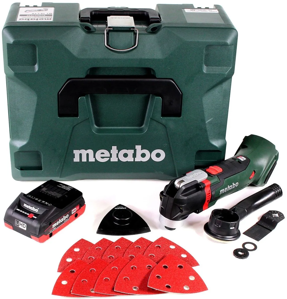 Metabo MT 18 LTX Multitool 18V - 4.0Ah - 13-delig