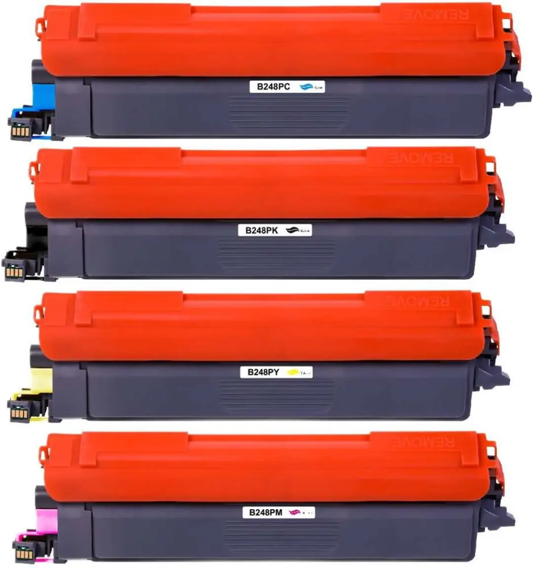 Brother TN-248 Multipack Toner - 4x Zwart/Cyaan/Magenta/Geel - 5.100 Pagina's