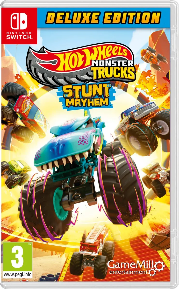 Mindscape Hot Wheels Monster Trucks Stunt Mayhem Deluxe Edition