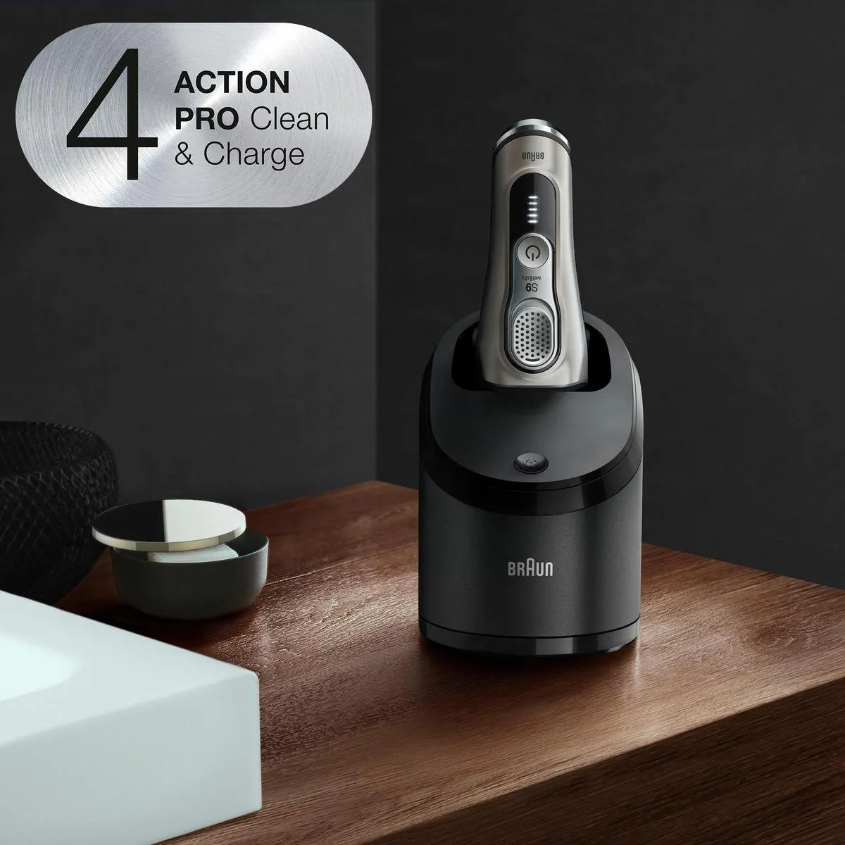 Braun Series 9 9365cc Elektrisch Scheerapparaat - Grafiet