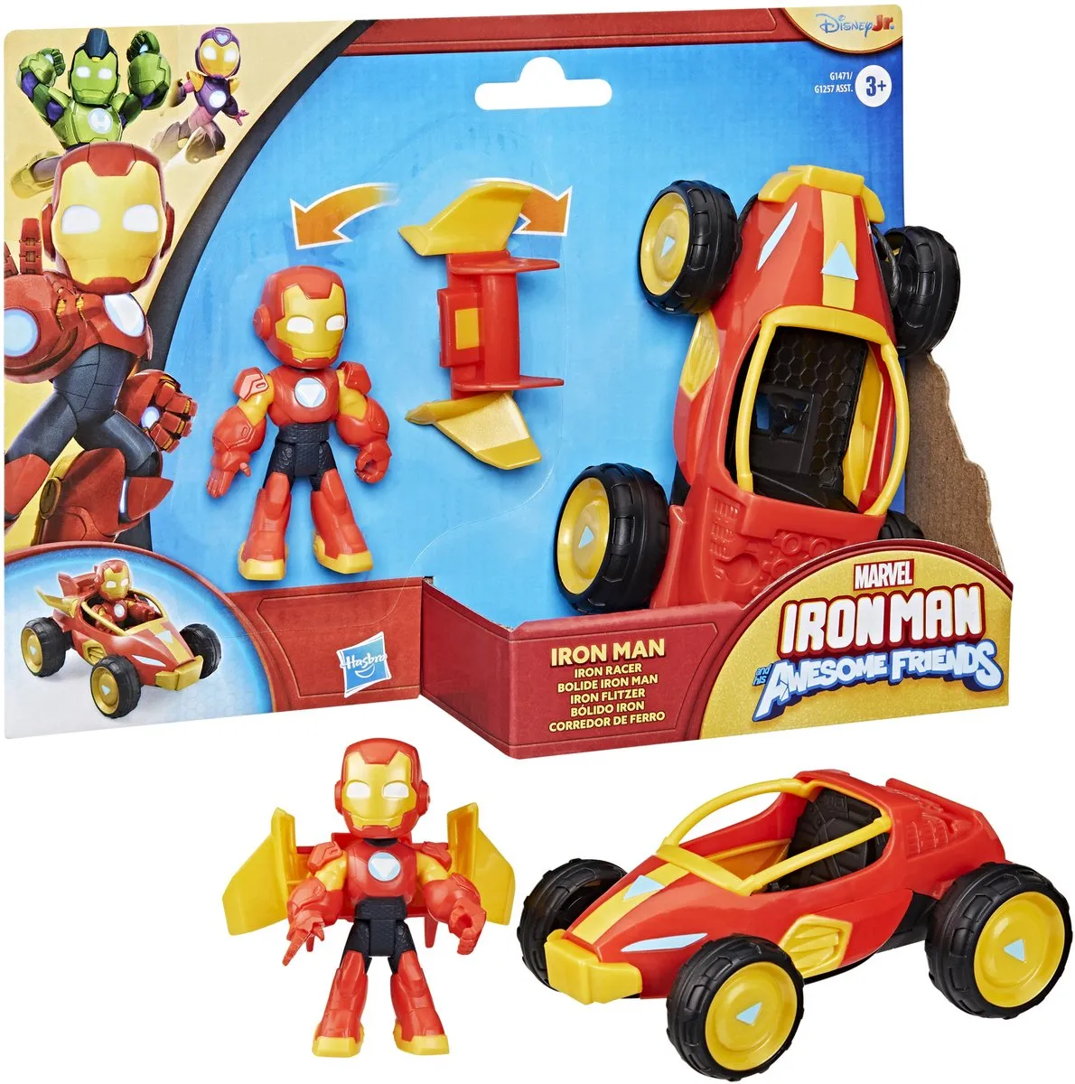 Hasbro Marvel Iron Man Iron Racer G1471