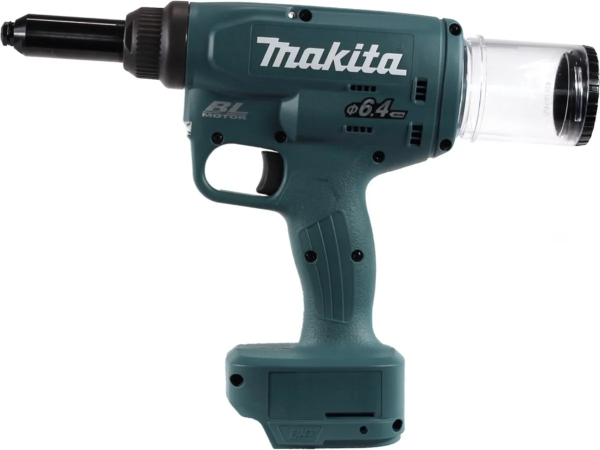 Makita DRV250ZJ Accu Blindklinknageltang 18V - Nagels