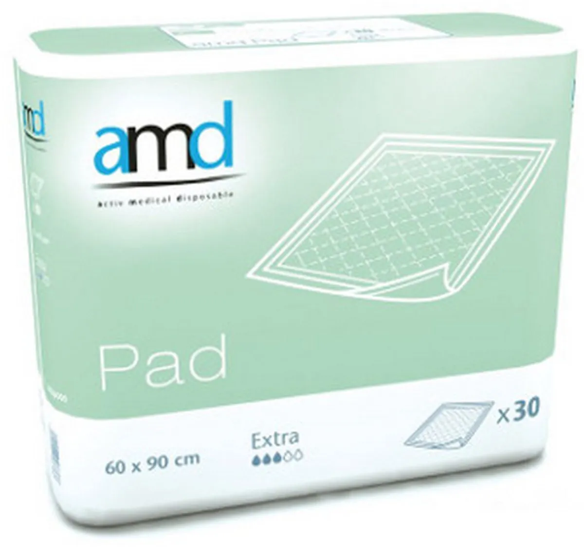 AMD Pad Extra Topper 60x90cm - 30 Stuks