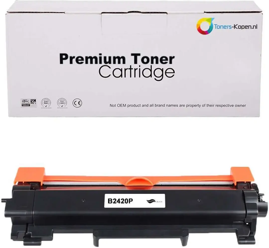 Brother TN-2420 Toner Zwart - 2-pack 12.000 Pagina's